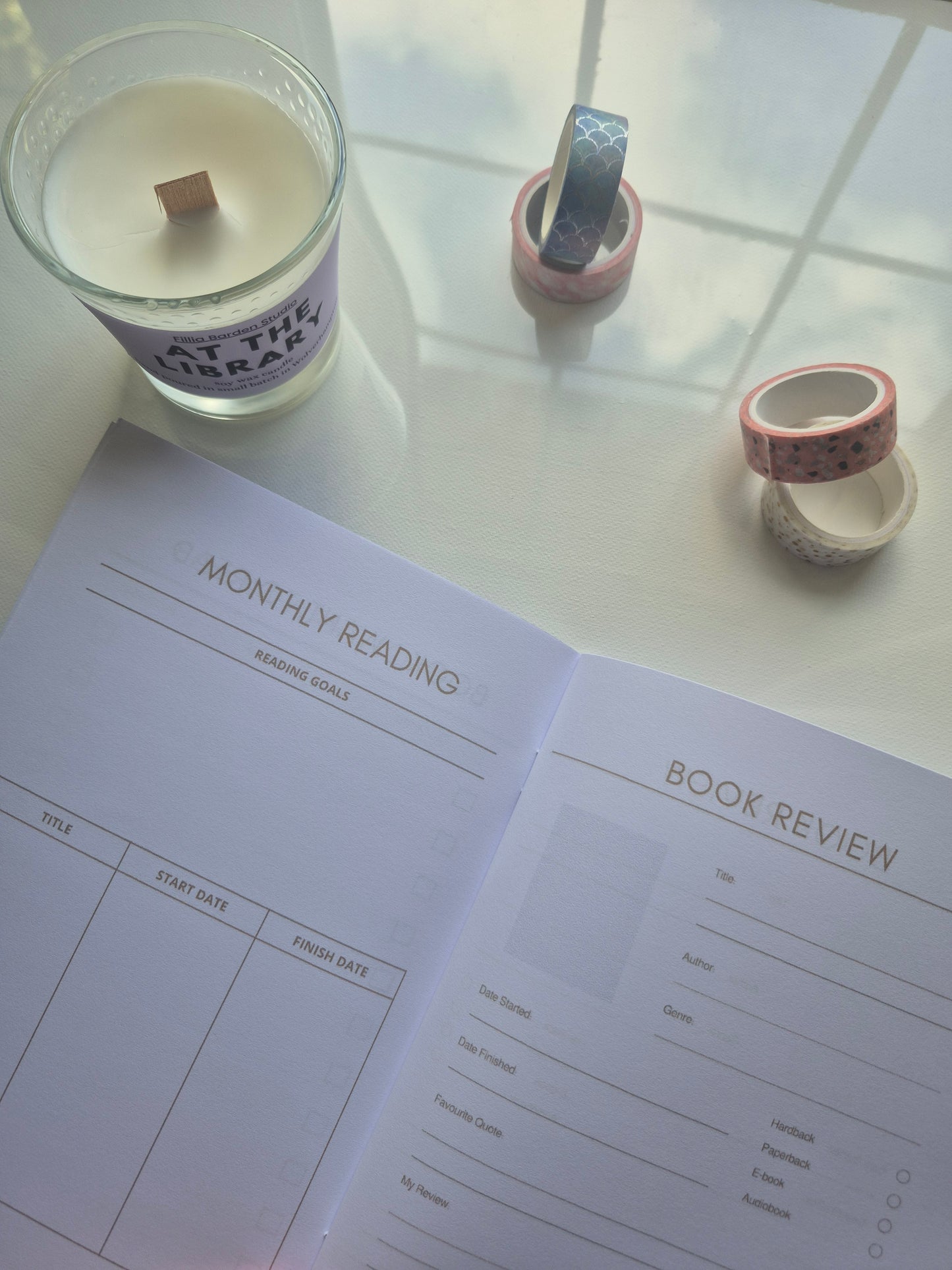 Reading Journal - Mauve