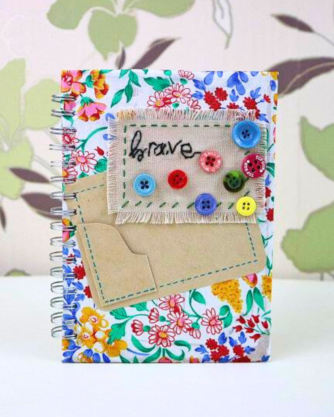Brave Floral Notebook