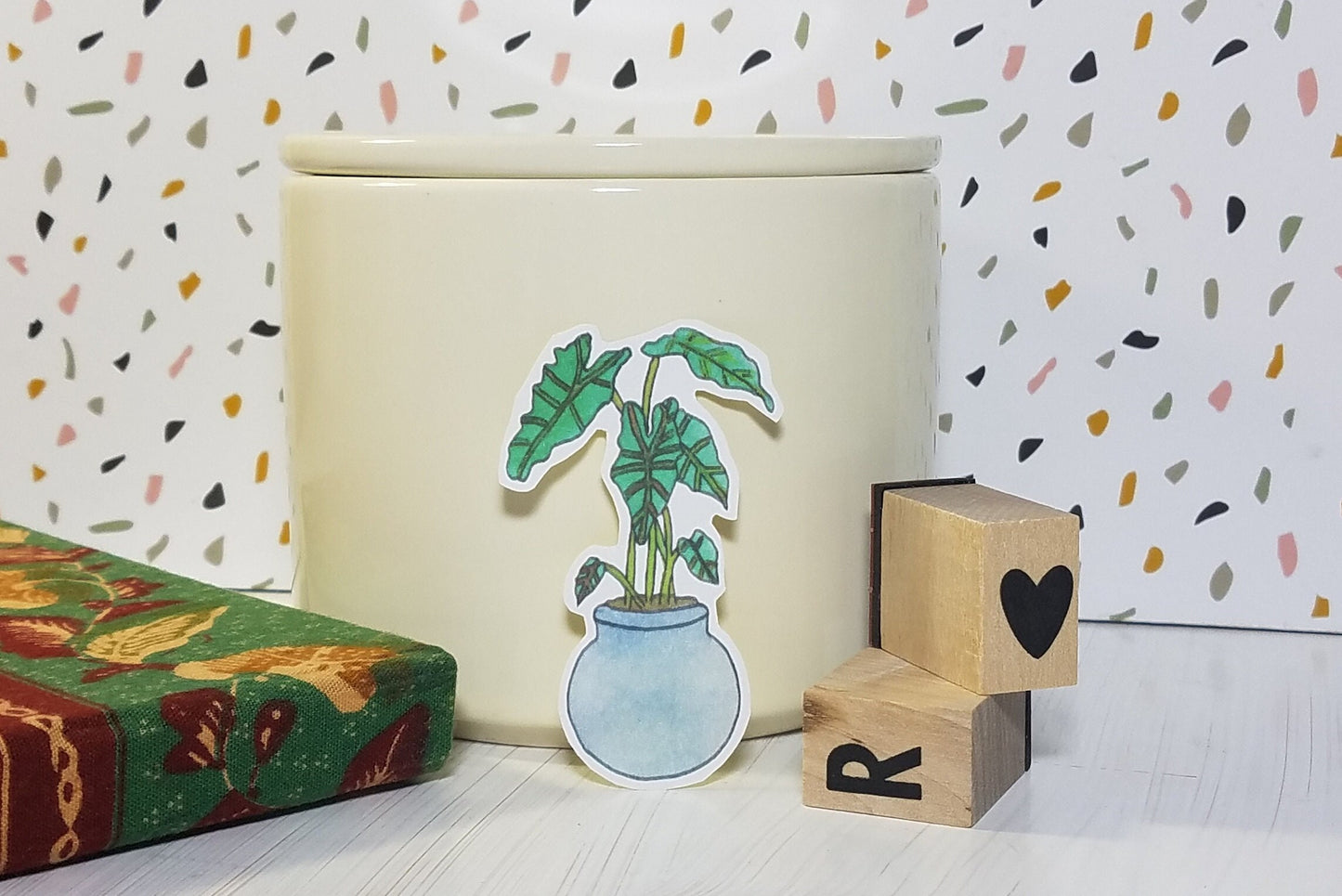 Indoor Plants Sticker Set