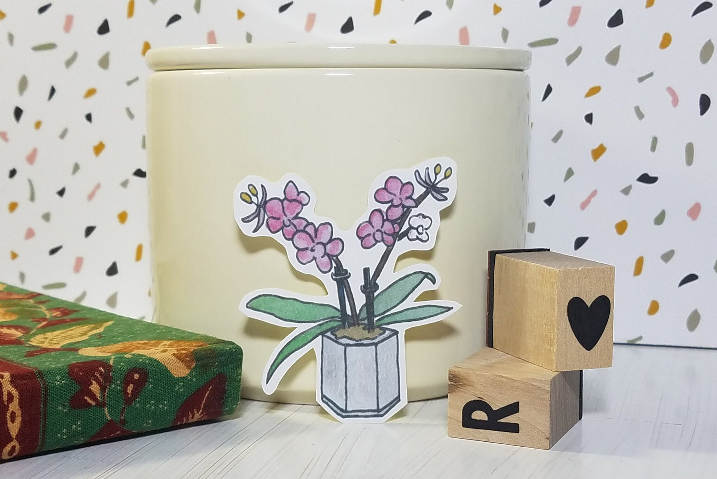 Indoor Plants Sticker Set