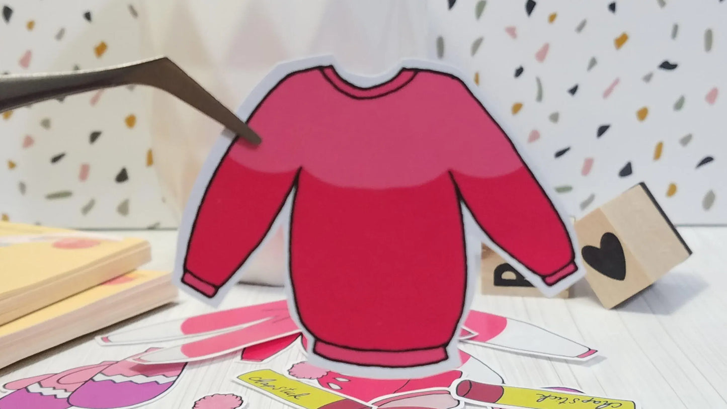 Winter Outfit Sticker