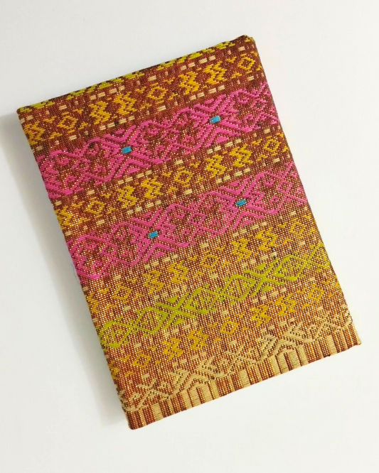 Gold and Pink Notebook