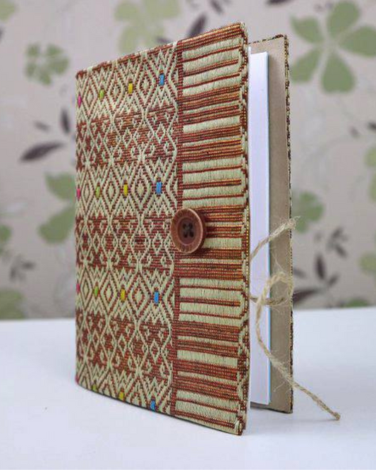 Brown Songket Notebook