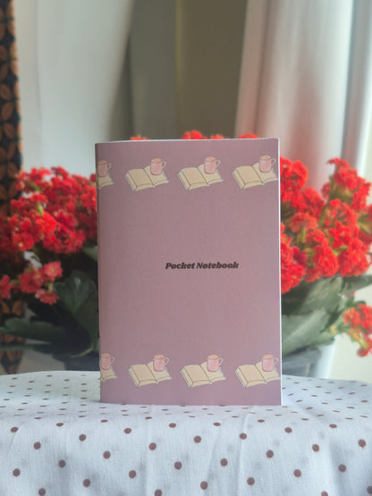 Pocket Notebook - Book and Cuppa