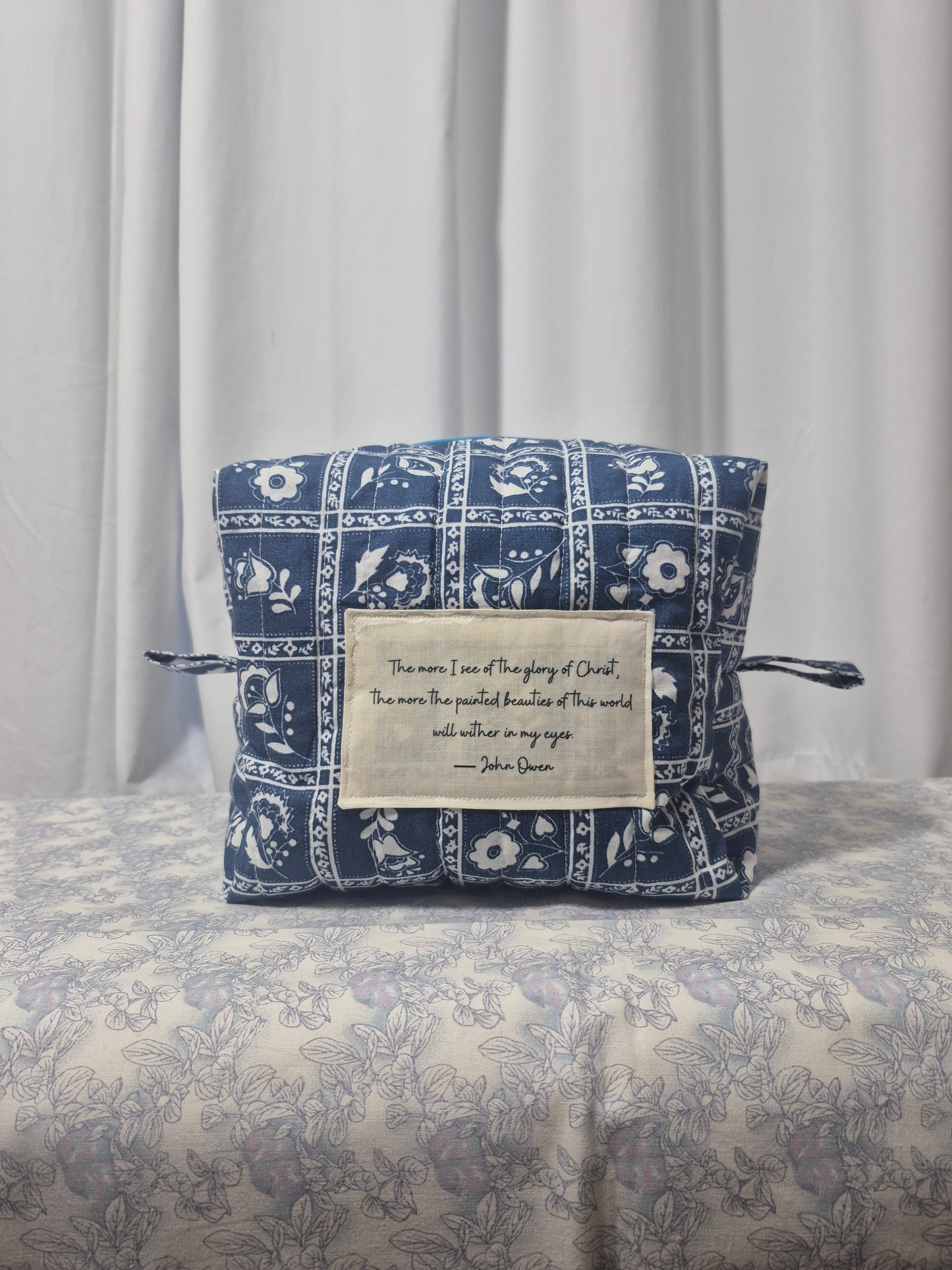 Large "Quoted" Pouch