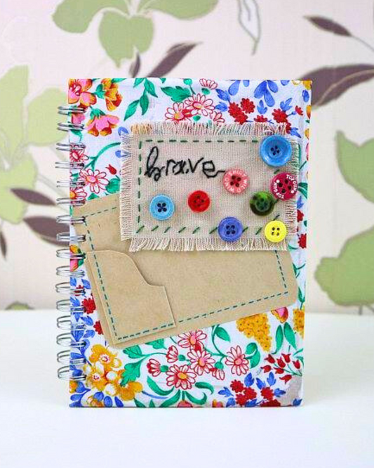 Brave Floral Notebook