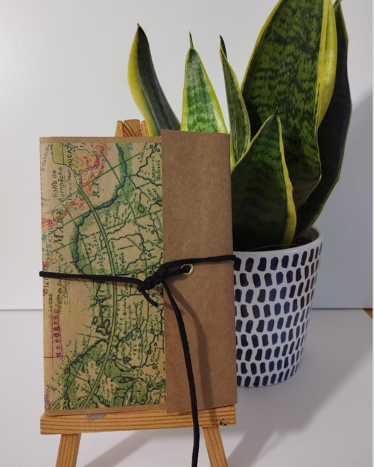 Rustic Map Journal